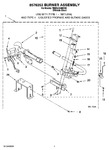 Diagram for 04 - 8576353 Burner Assembly