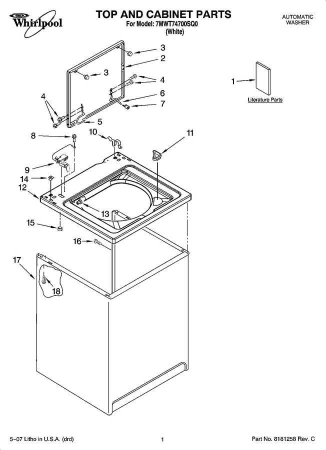 Diagram for 7MWT74700SQ0