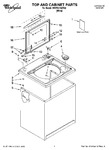 Diagram for 01 - Top And Cabinet Parts
