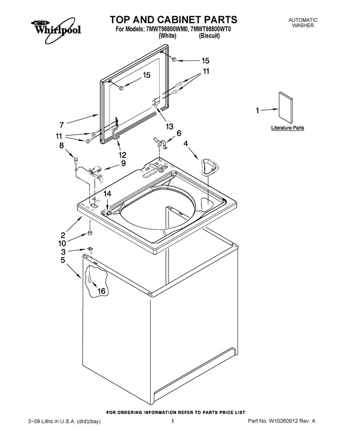 Diagram for 7MWT98800WT0