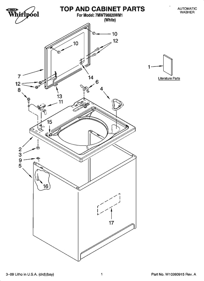 Diagram for 7MWT98820WM1