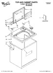 Diagram for 01 - Top And Cabinet Parts