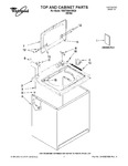 Diagram for 01 - Top And Cabinet Parts