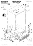 Diagram for 01 - Cabinet Parts
