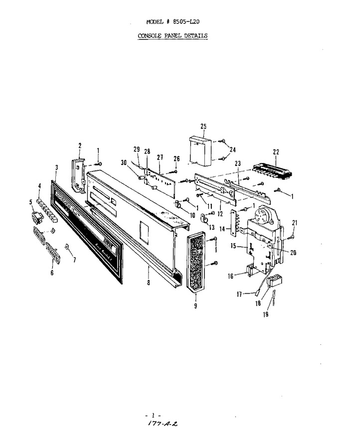 Diagram for 8505L20
