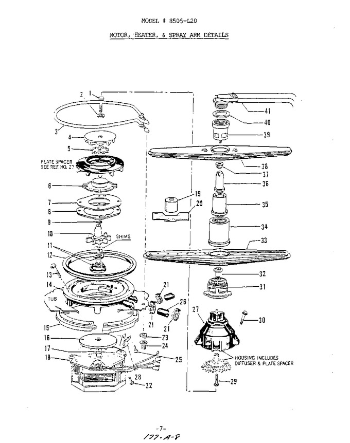 Diagram for 8505L20