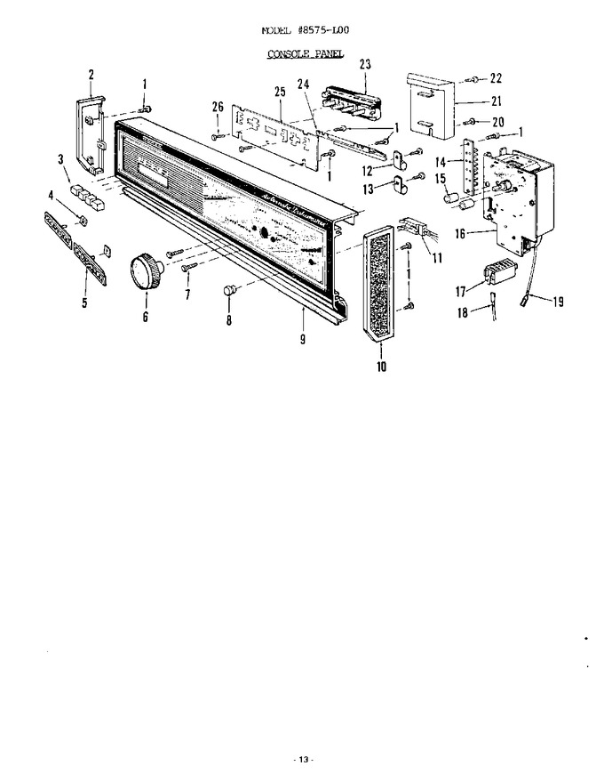 Diagram for 8575L00