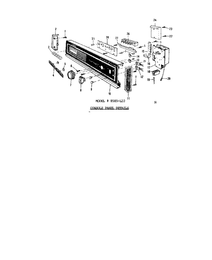 Diagram for 8585L10