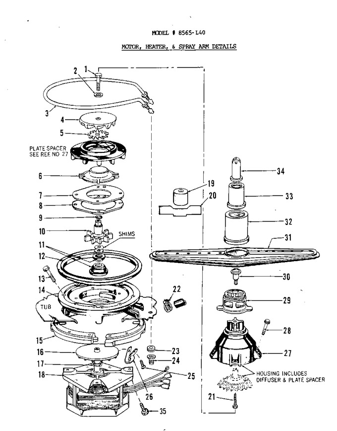 Diagram for 8565L40