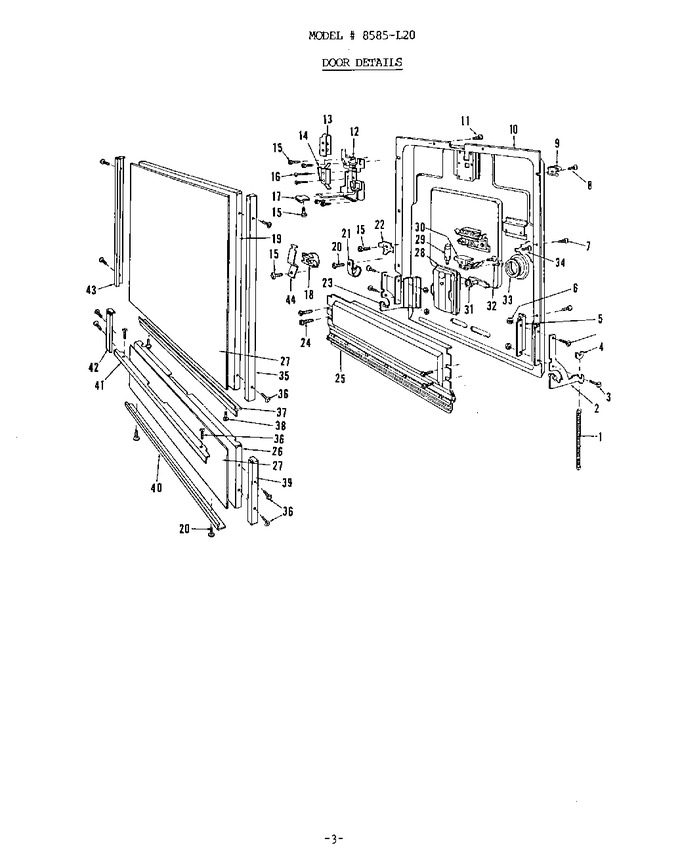 Diagram for 8585L20