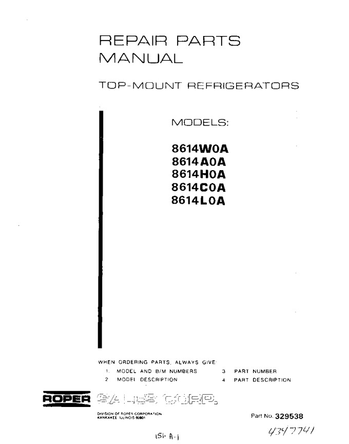 Diagram for 8614^0A