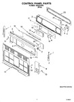 Diagram for 02 - Control Panel Parts
