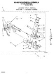 Diagram for 04 - 8318273 Burner Assembly