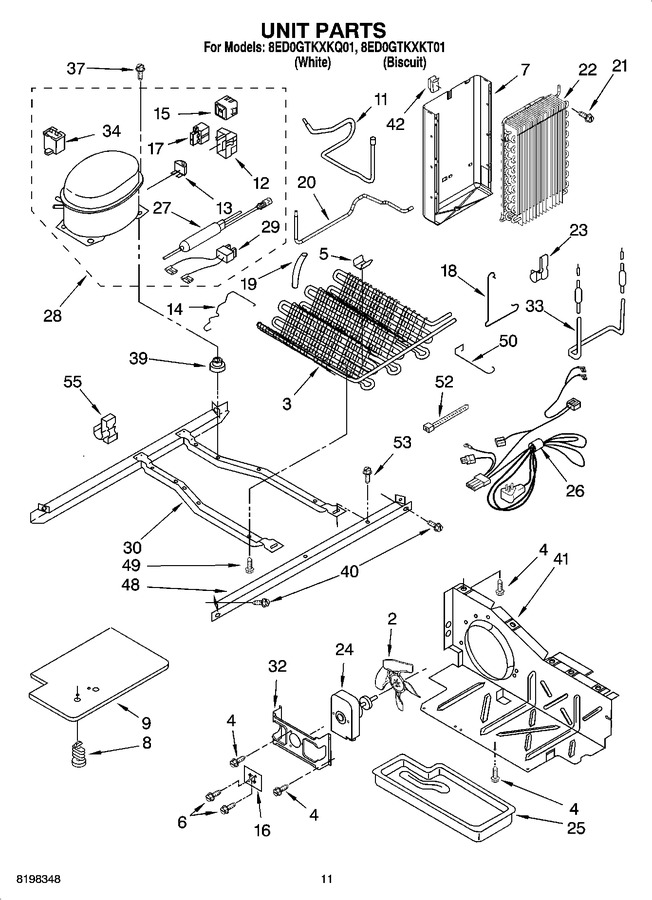 Diagram for 8ED0GTKXKQ01