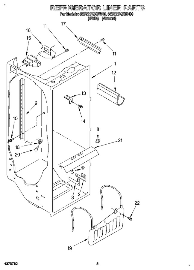Diagram for 8ED22DQXDW00