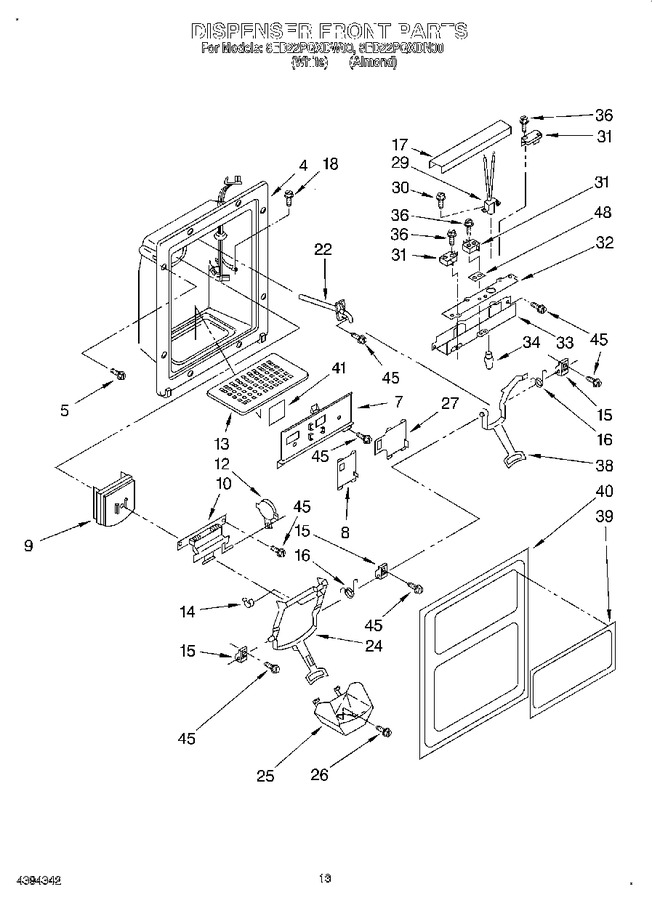 Diagram for 8ED22PQXDW00