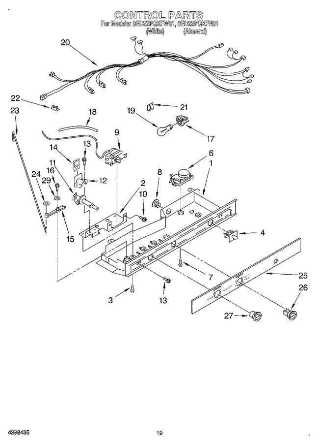 Diagram for 8ED22PQXFW01