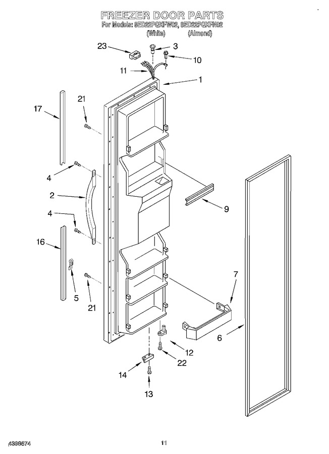 Diagram for 8ED22PQXFW02