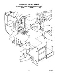 Diagram for 08 - Dispenser Front