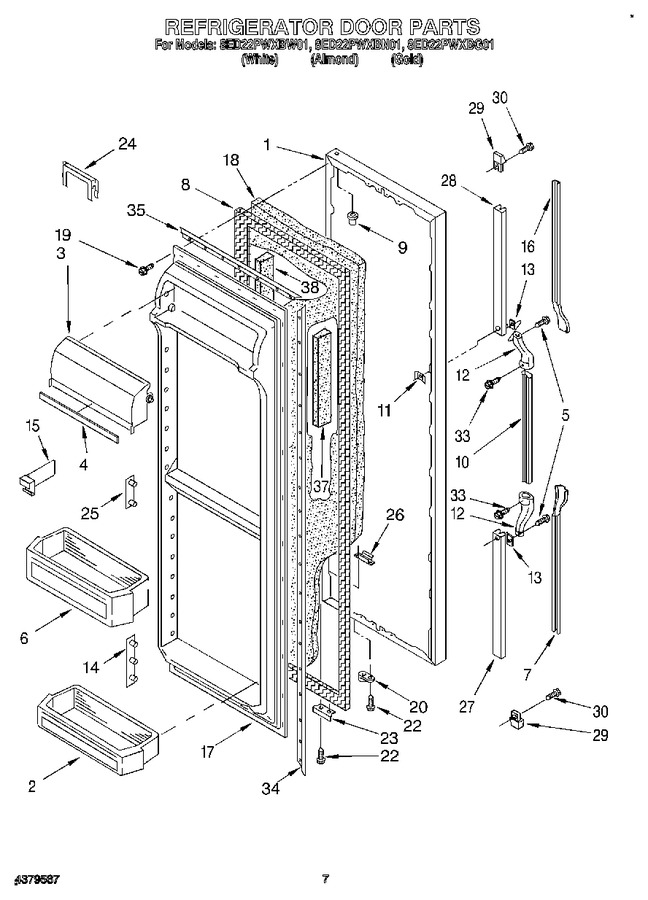 Diagram for 8ED22PWXBW01