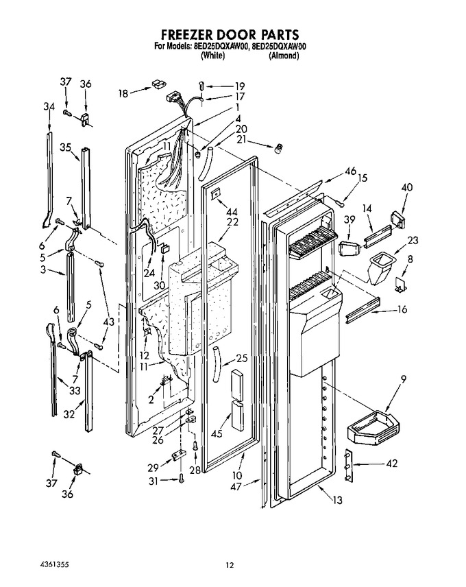 Diagram for 8ED25DQXAW00