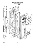 Diagram for 08 - Freezer Door