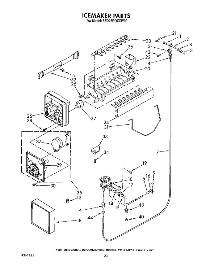 Diagram for 8ED25RQXXW00
