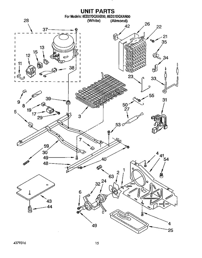 Diagram for 8ED27DQXAW00