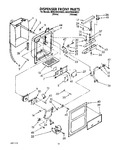 Diagram for 09 - Dispenser Front