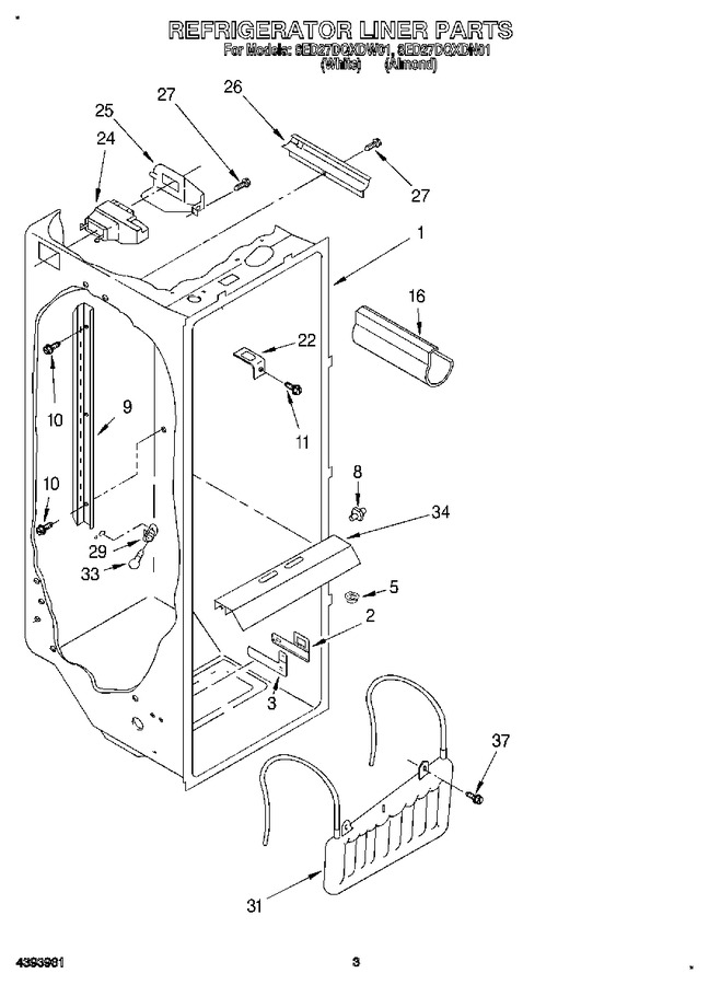 Diagram for 8ED27DQXDW01