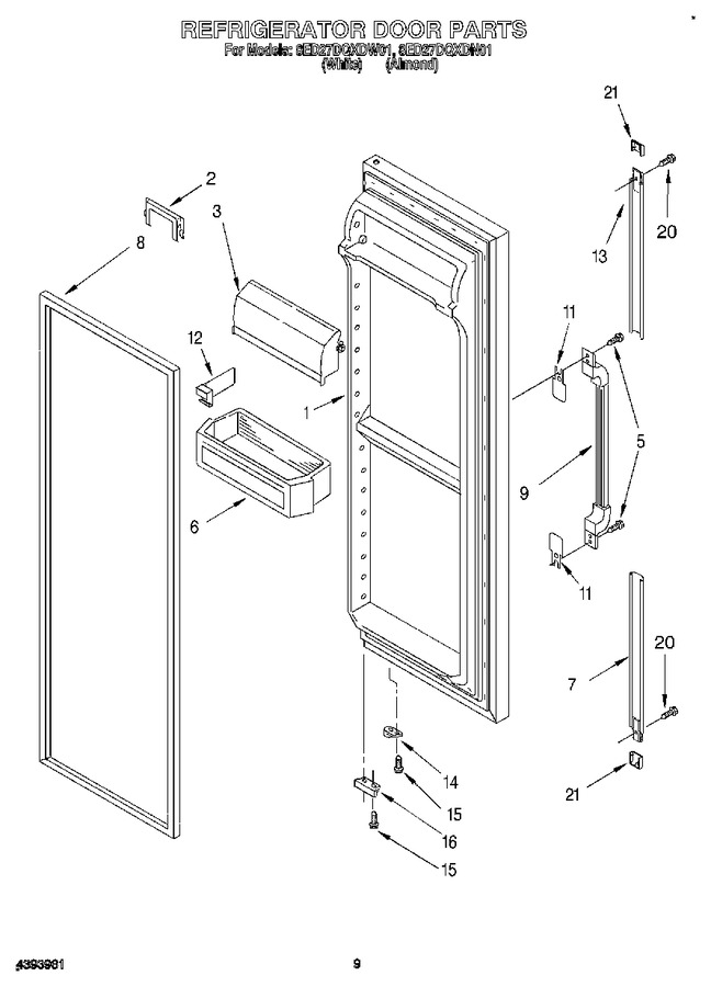 Diagram for 8ED27DQXDW01