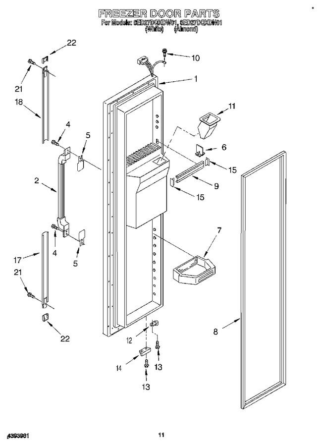 Diagram for 8ED27DQXDW01