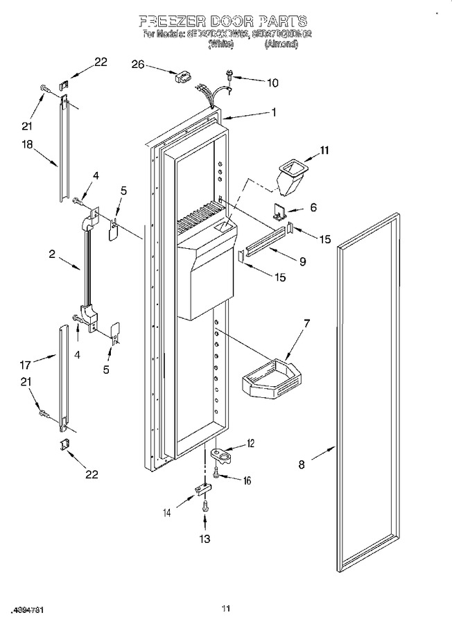 Diagram for 8ED27DQXDW02