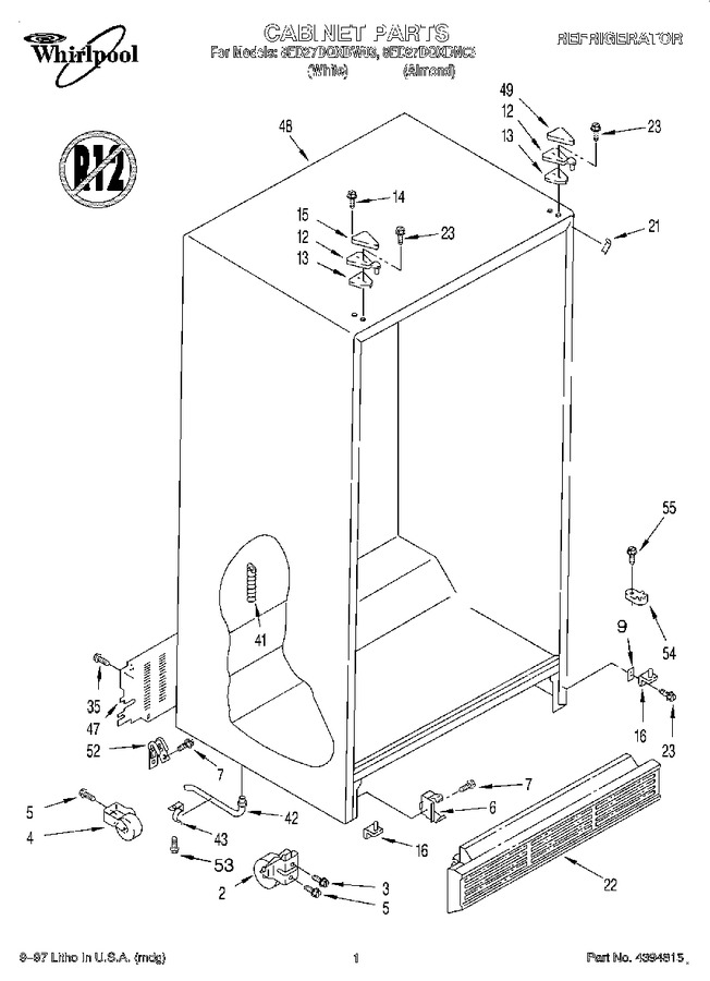 Diagram for 8ED27DQXDW03