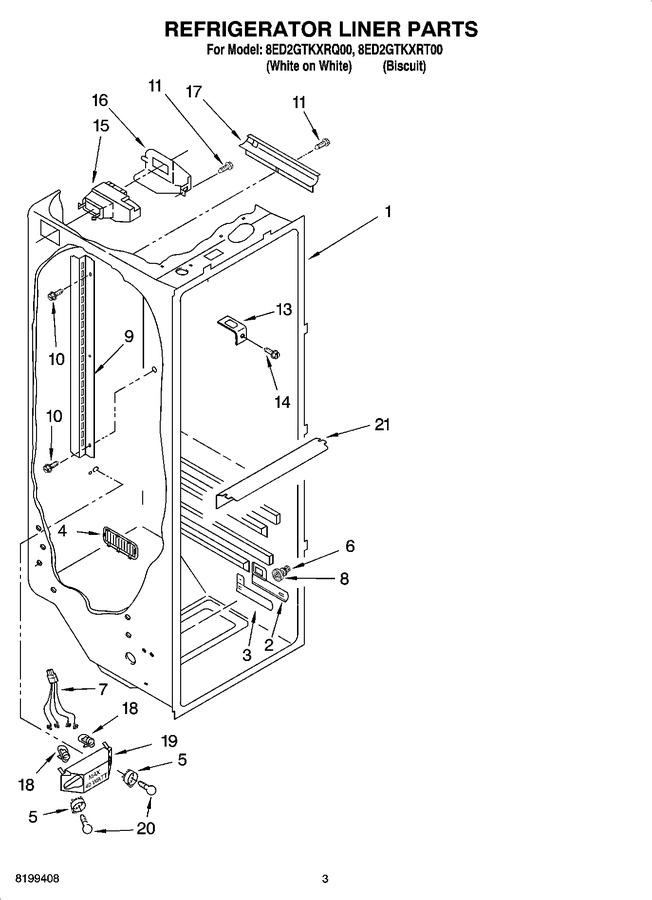 Diagram for 8ED2GTKXRQ00