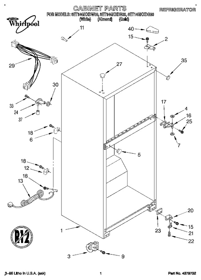 Diagram for 8ET14GKXDG00