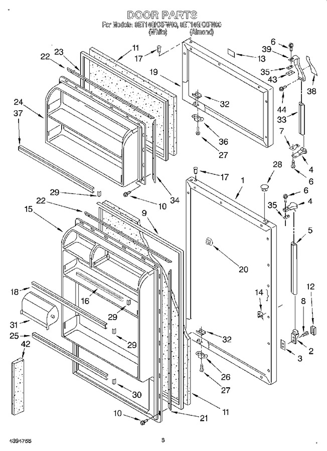 Diagram for 8ET14GKXFW00