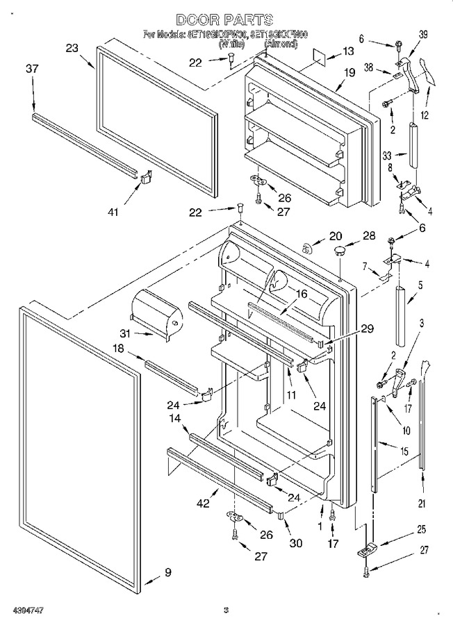 Diagram for 8ET18GKXFW00
