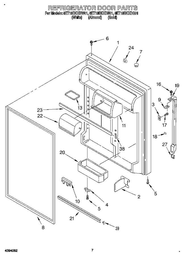 Diagram for 8ET19DKXDW01