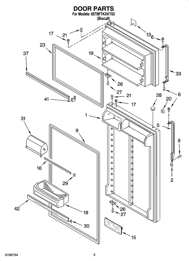Diagram for 8ET8FTKXKT03