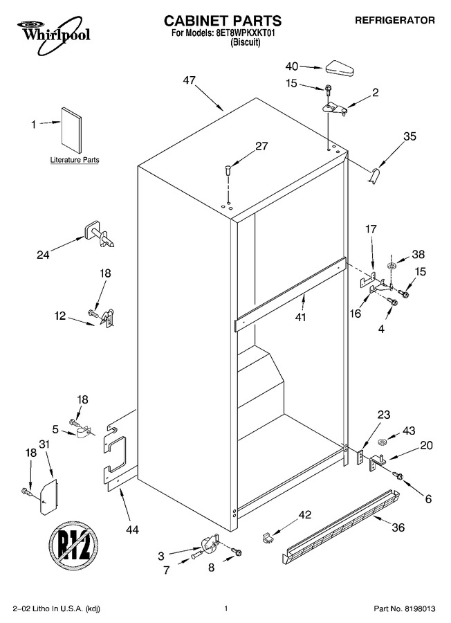 Diagram for 8ET8WPKXKT01