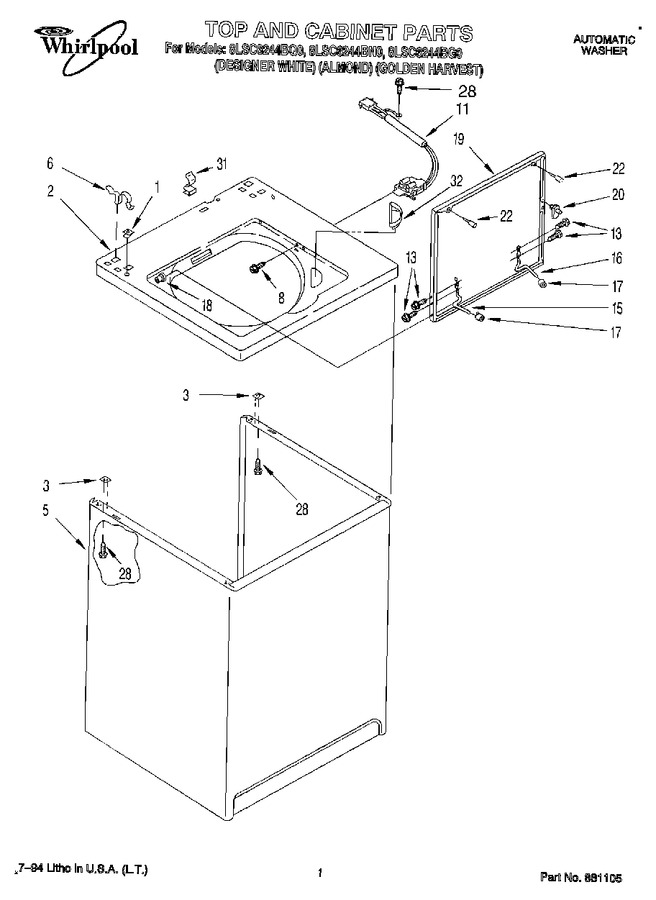 Diagram for 8LSC6244BG0