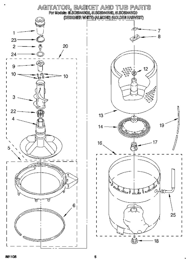 Diagram for 8LSC6244BW0