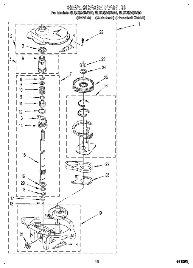 Diagram for 8LSC8245AG0