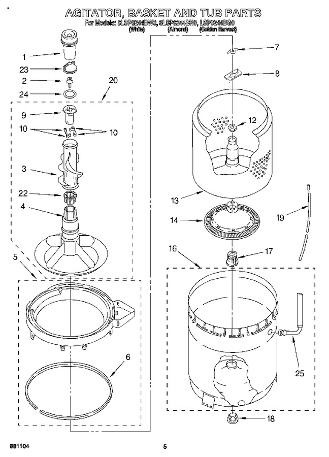 Diagram for LSP6244BG0