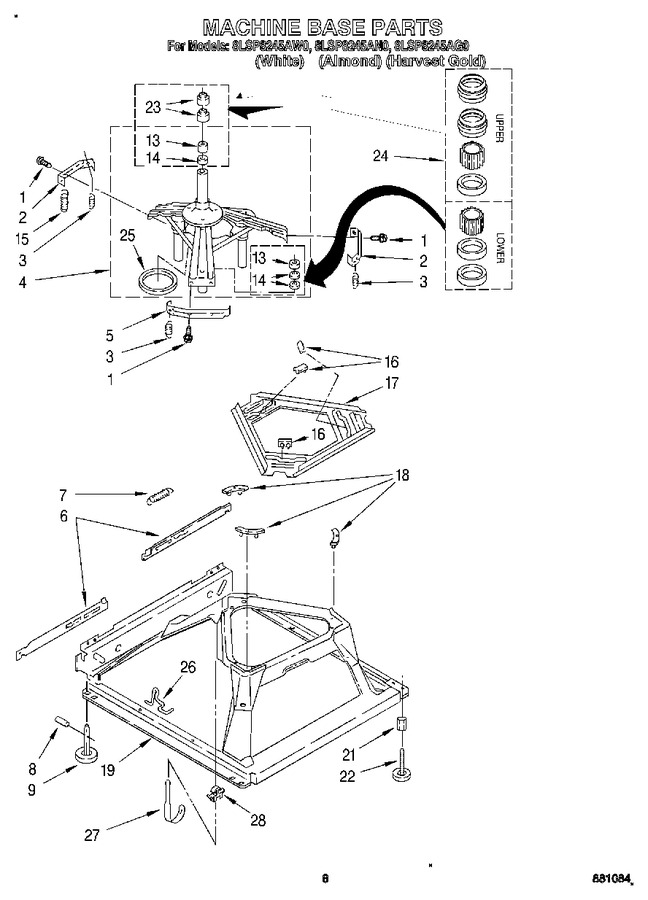 Diagram for 8LSP8245AG0