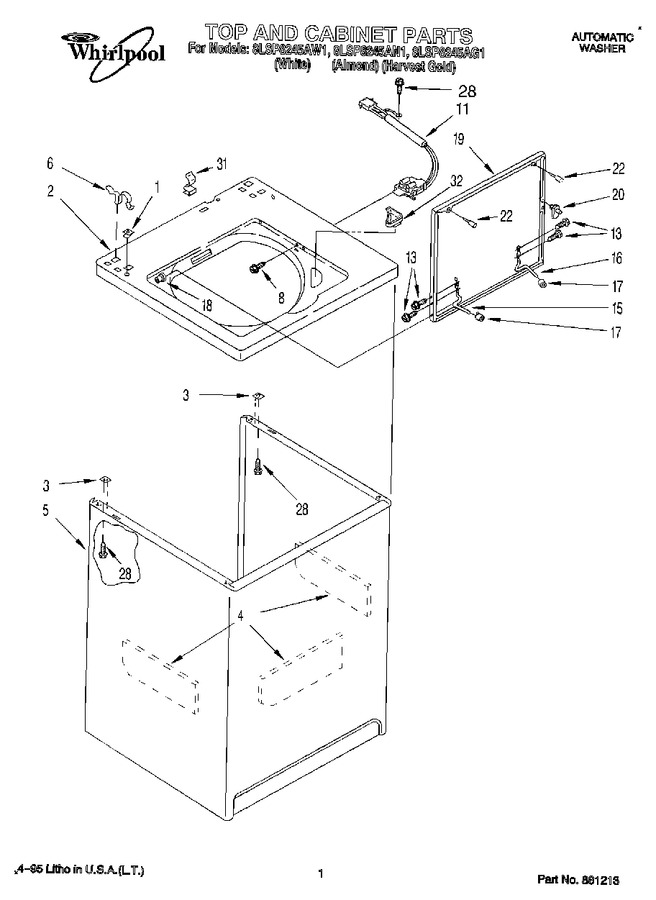 Diagram for 8LSP8245AG1
