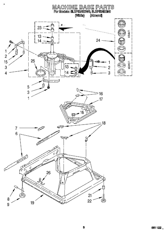 Diagram for 8LSP8245BW0