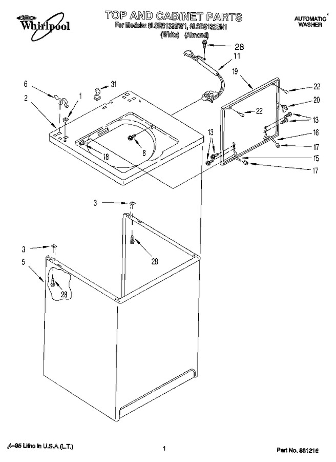Diagram for 8LSR5132BN1