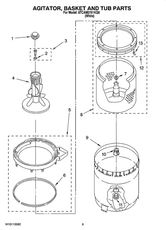 Diagram for 8TCAM2761KQ0